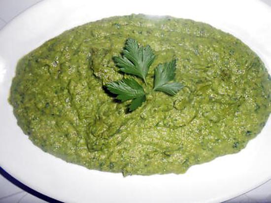 Purée verte